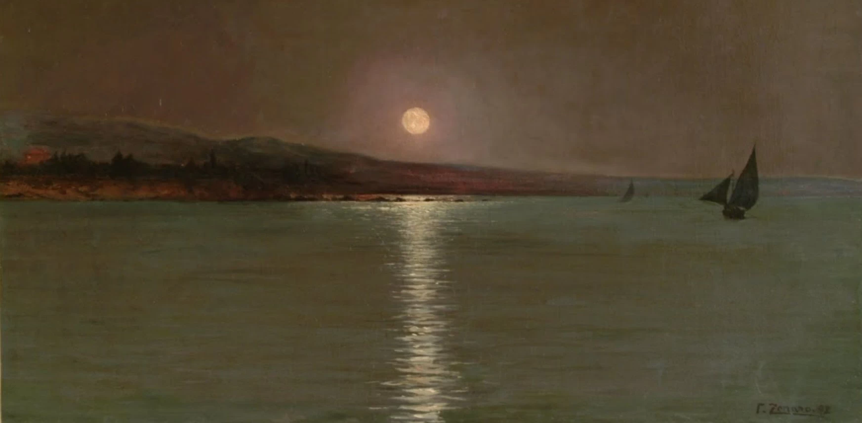 Luna piena sul Bosforo